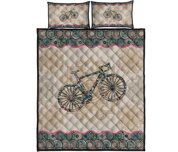 Cycling Mandala - Bed Set - Love Quilt Bedding Set