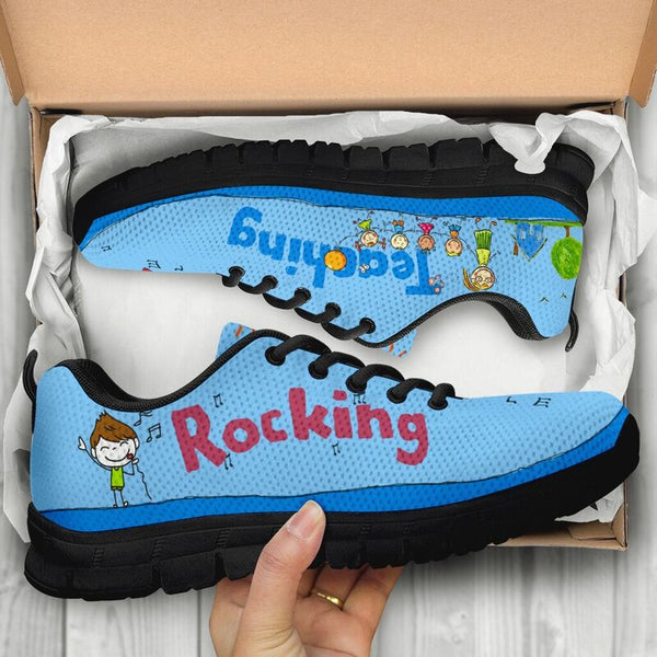 Teaching And Rocking Child Blue Kd Sneakers, Running Shoes, Shoes For Women, Shoes For Men, - Love Sneakers