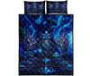 Owl Art Style Quilt Bed Set 4- Love Quilt Bedding Set