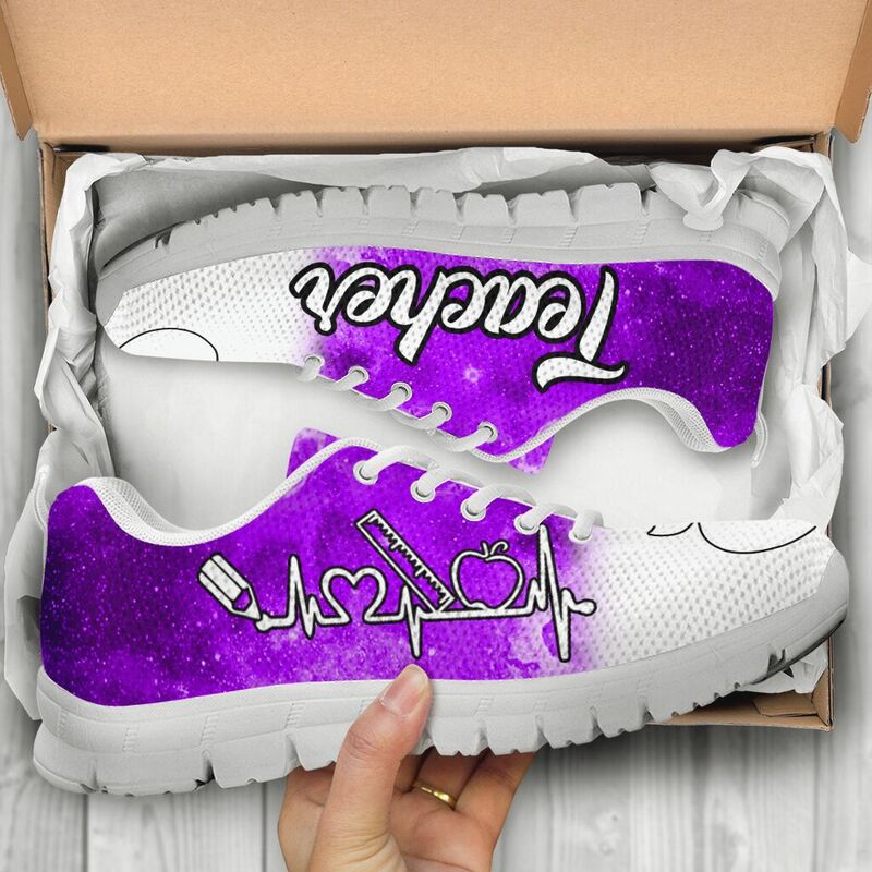 Teacher Galaxy Pw Sneakers, Running Shoes, Shoes For Women, Shoes For Men, Custom Shoes, L- Love Sneakers