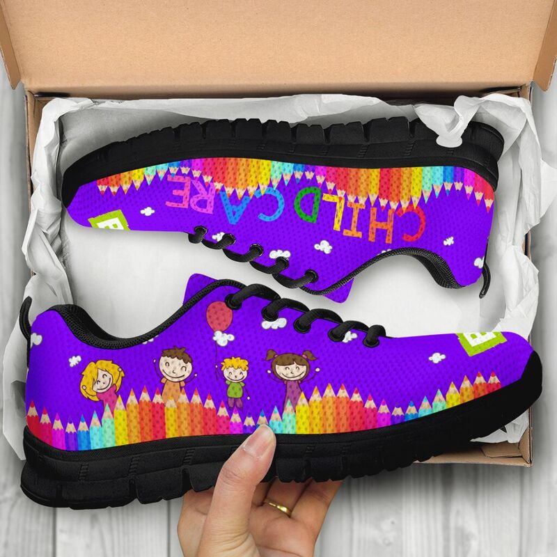 Childcare Abc Purple Kd Sneakers, Running S- Love Sneakers