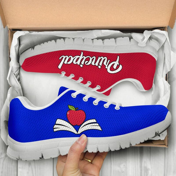 Principal Red Blue Kd Sneakers, Runni- Love Sneakers
