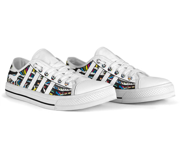 Dachshund Color Wall - Low Top - Nnd Shoe - Love Love Top Shoes