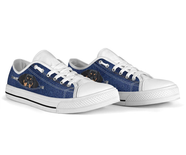 Dachshund Shoes Low Top Shoes - Love Low Top Shoes