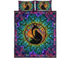 Fox Hippie Style Quilt Bed Set 8- Love Quilt Bedding Set