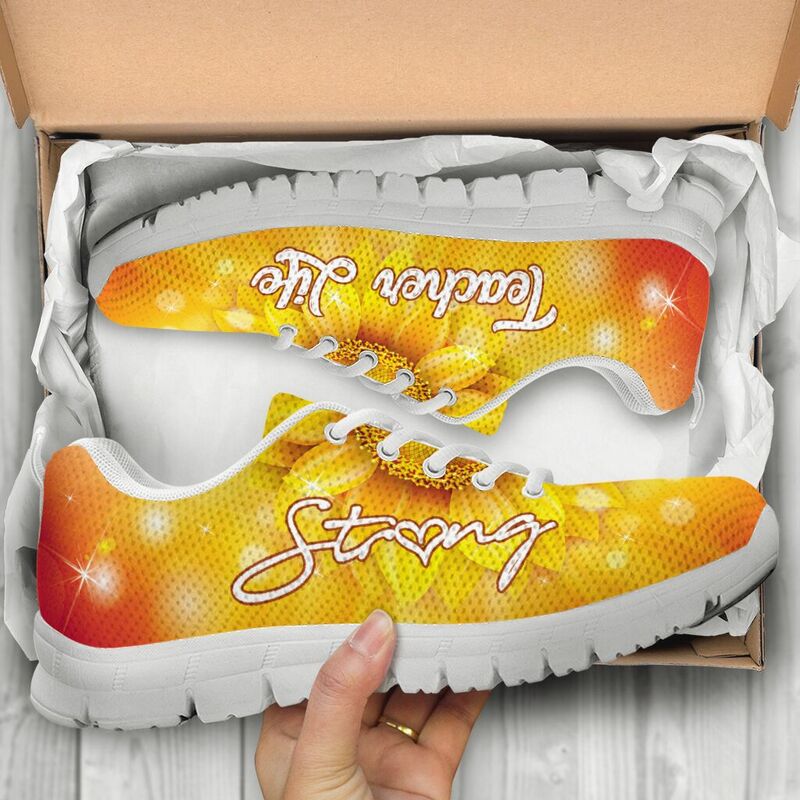 Teacher Life - Strong Sneakers, Runni- Love Sneakers