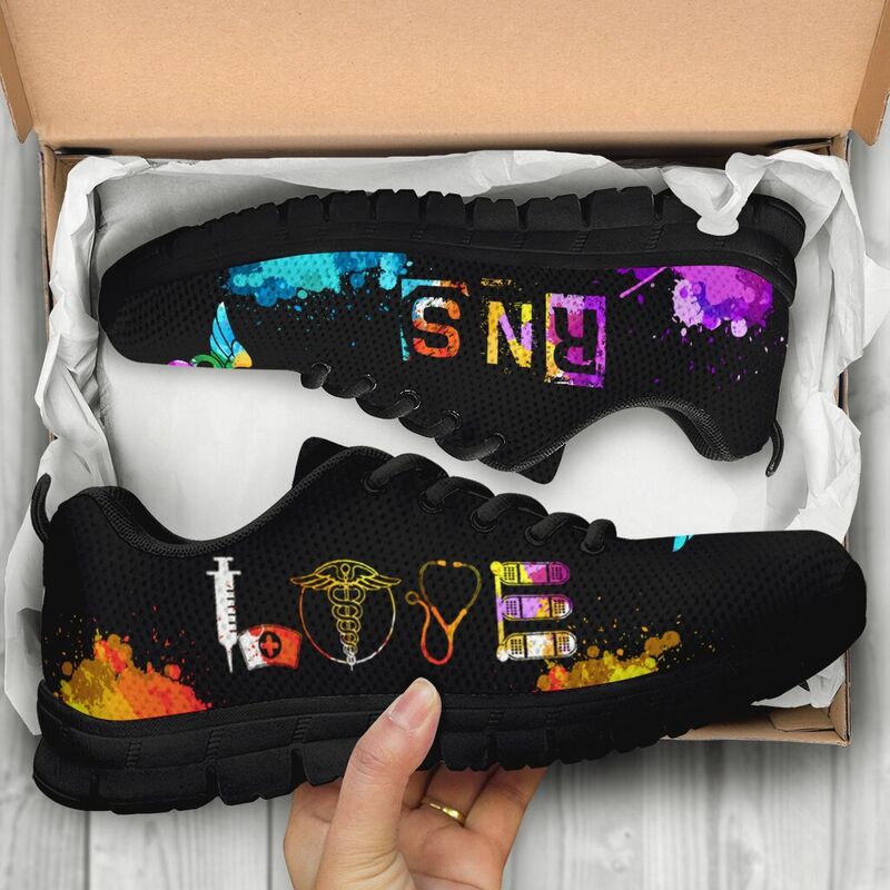 Rns Love Art Kd Sneakers, Running Shoes, Shoes For Women, Shoes For Men, Custom Shoes, L- Love Sneakers
