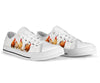 Chicken Watercolor Art Low Top  Shoes