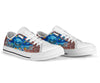 Shark Undersea Brick Wall - Low Top Shoe - Love Low Top Shoes