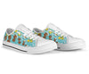 Dog Paw Love Flower - Low Top Shoe - Love Love Top Shoes