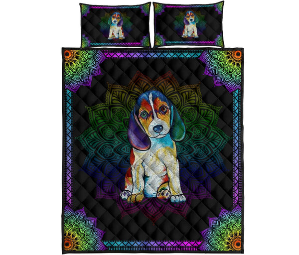 Quilt Bed Set - Beagle 30 - Love Quilt Bedding Set