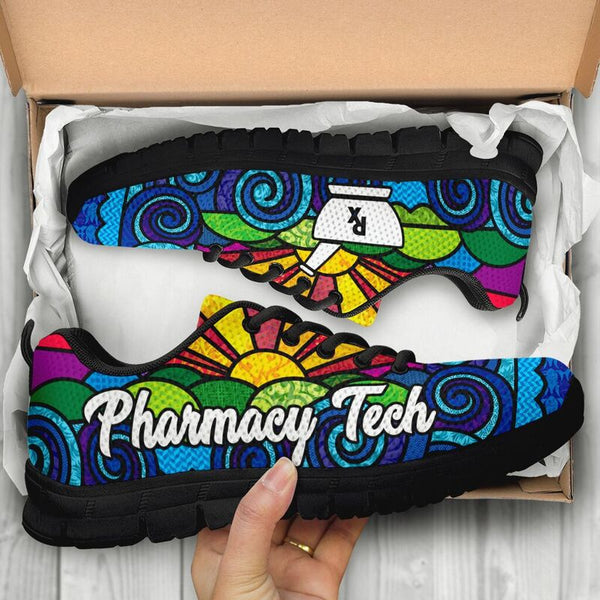 Pharmacy Tech Sunpic Shoes Sneakers, Running Shoes, Shoes For Women, Shoes For Men, Custom S- Love Sneakers