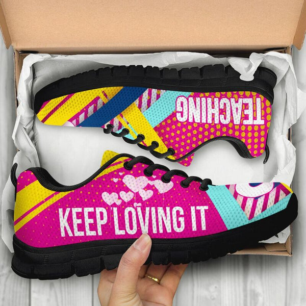 Teaching - Keep Loving It Sneakers, Runni- Love Sneakers