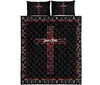 God Jesus Quote Style Quilt Bed Set- Love Quilt Bedding Set