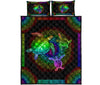 Quilt Bed Set - Turtle - Rainbow 41 - Love Quilt Bedding Set