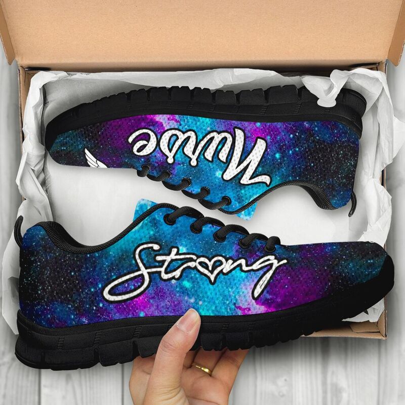 Nurse Strong Galaxy Sneakers, Running Shoes, Shoes For Women, Shoes For Men, Custom Shoes, L- Love Sneakers