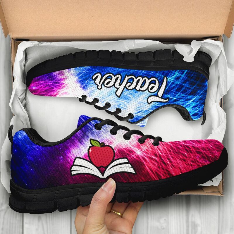 Teacher- Galaxy Red White Blue Kd Sneakers, Running Shoes, Shoes For Women, Shoes For Men, C- Love Sneakers