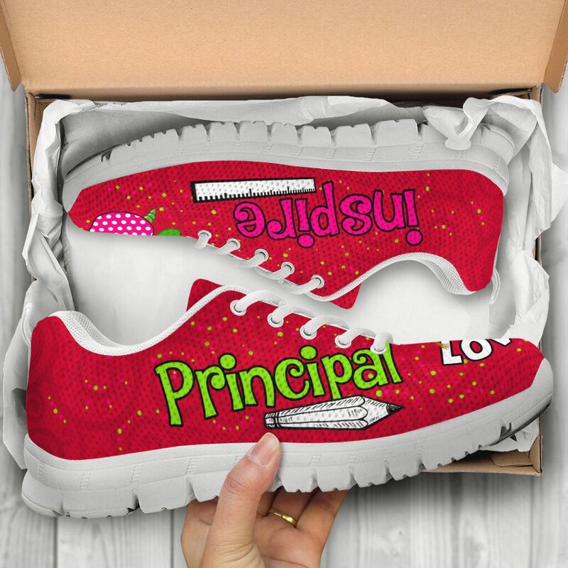 Principal Love Inspire- Red Sneakers, Runni- Love Sneakers