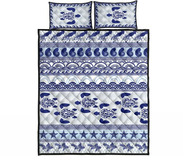 Turtle Friend - Quilt Bed Set - Love Quilt Bedding Set