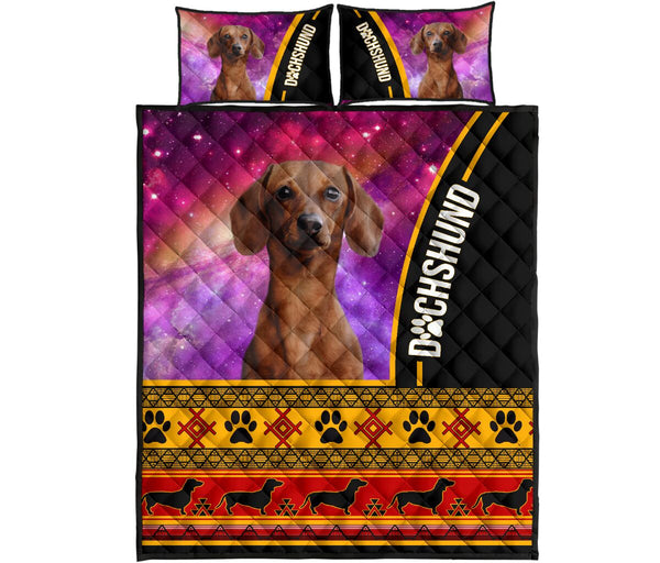 Dachshund Native - Bed Set- Love Quilt Bedding Set