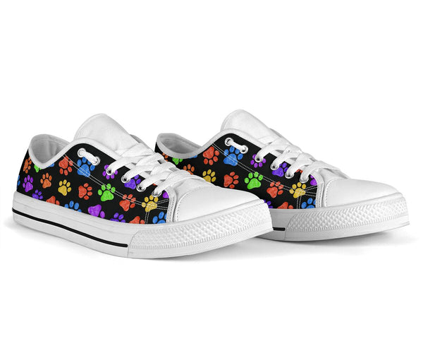 Dog Art Pastel Low Top -  Shoes