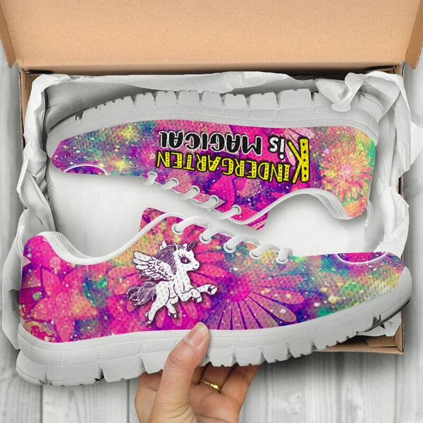 Kindergarten Is Magical Sneakers, Runni- Love Sneakers