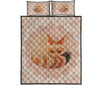 Fox Quilt Bed Set- Gift For Fox Lovers 53 - Love Quilt Bedding Set