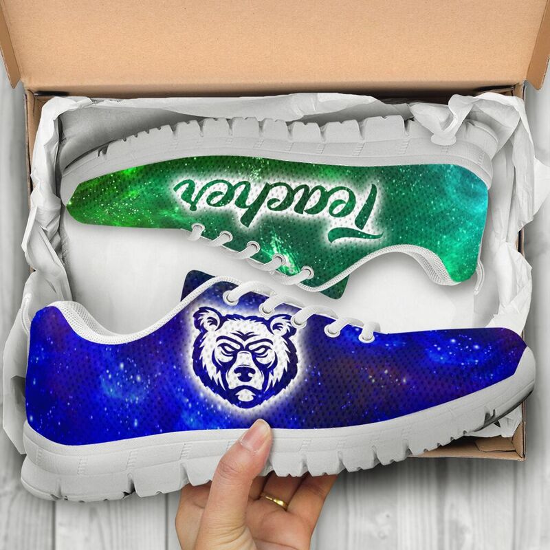 Teacher Grizzlie Bear Kd Sneakers, Running Shoes, Shoes For Women, Shoes For Men, Custom Sh- Love Sneakers