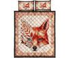 Fox Quilt Bed Set- Gift For Fox Lovers 73 - Love Quilt Bedding Set