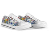 Butterfly Lady License Plates Low Top Shoes