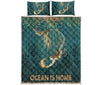 Moon Mermaid - Quilt Bed Set - Nnl - Love Quilt Bedding Set