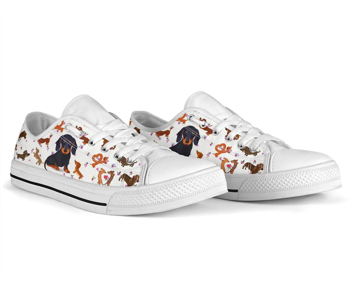 Dachshund Low Top - Dt04 Shoe - Love Love Top Shoes