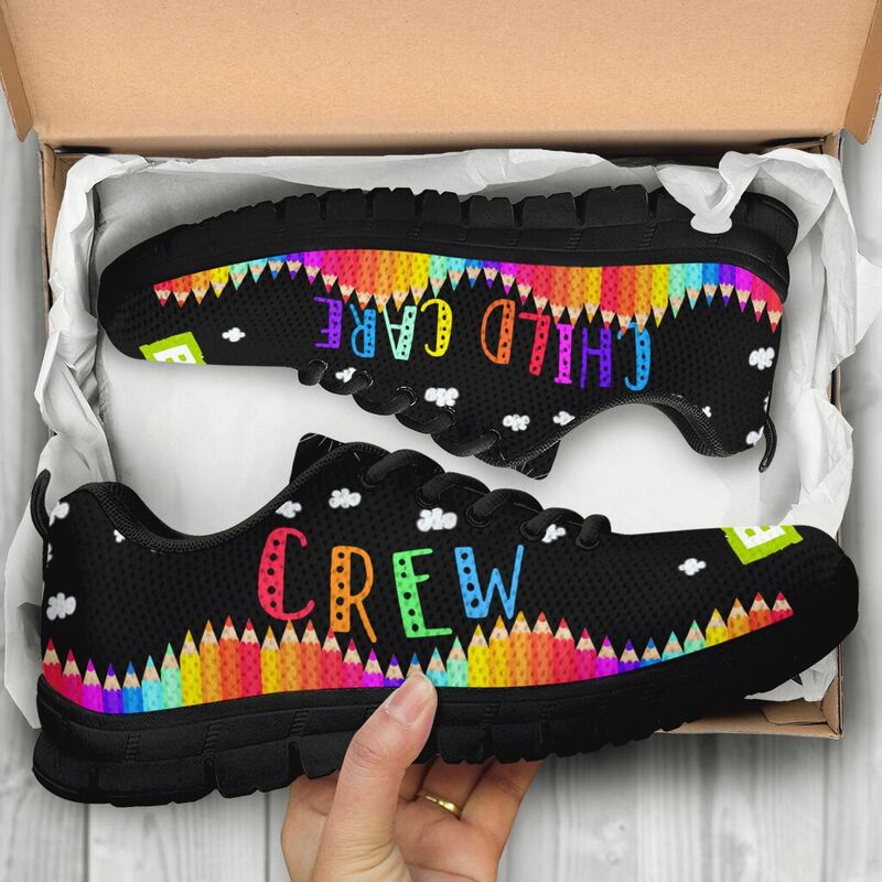 Child Care Crew Abc Sneakers, Running Shoes- Love Sneakers