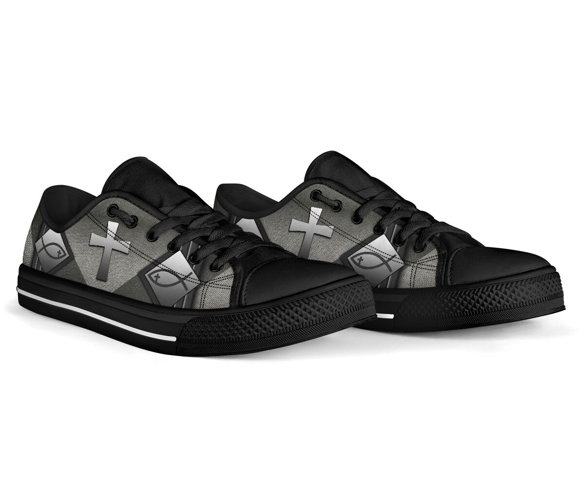Jesus Low Top Shoes - Love Low Top Shoes