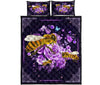 Quilt Bed Set - Bee - Violet Rose 69 - Love Quilt Bedding Set