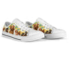 Dachshund Sunflower Floral - Low Top - NndShoe - Love Love Top Shoes