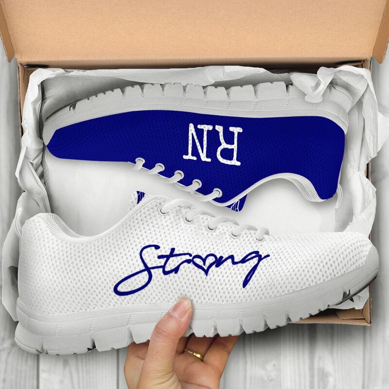 Rn Strong Navy Blue Shoes Kd Sneakers, Running Shoes, Shoes For Women, Shoes For Men, Custo- Love Sneakers