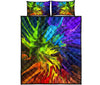 Hippe Color Lover Quilt Bed Set - Love Quilt Bedding Set