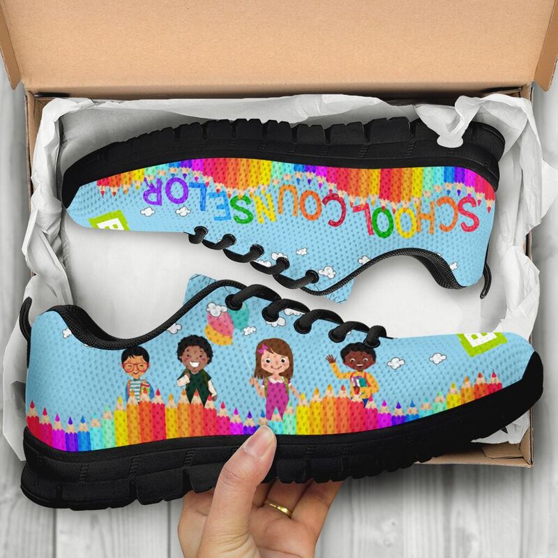 School Counselor Child Color Kd Sneakers, Runni- Love Sneakers