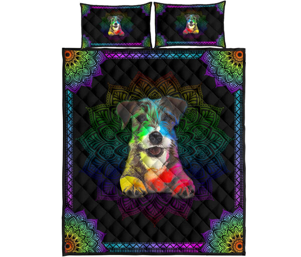 Quilt Bed Set - Jack Russell 95 - Love Quilt Bedding Set