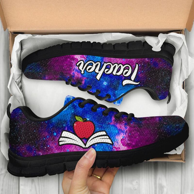 Teacher- Galaxy  Pink And Blue Camo Kd Sneakers, Running Shoes, Shoes For Women, Shoes For - Love Sneakers