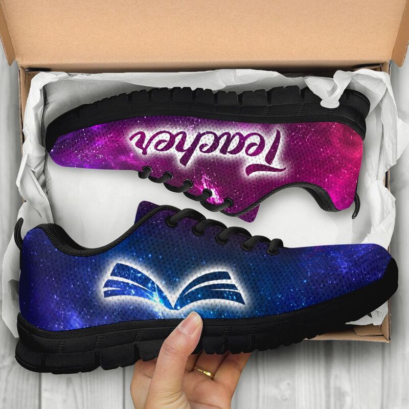 Teacher Galaxy 2 Kd Sneakers, Running Shoes, Shoes For Women, Shoes For Men, Custom Shoes, L- Love Sneakers