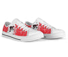 Cycling Red White - Low TopShoe - Love Love Top Shoes
