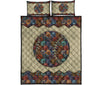 Quilt Bed Set - Mandala - Baseball 37 - Love Quilt Bedding Set