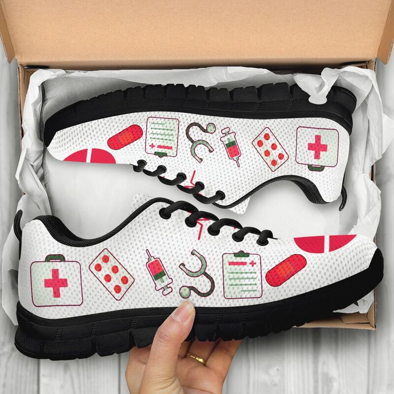 Nurse Sneakers, Runni- Love Sneakers