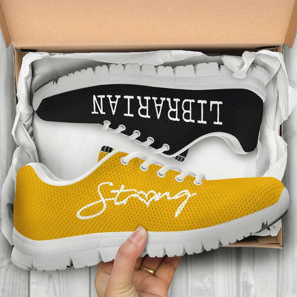 Librarian Black Gold Kd Sneakers, Runni- Love Sneakers