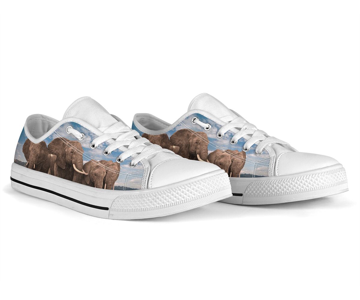 Elephants Family Low Top - Shoes