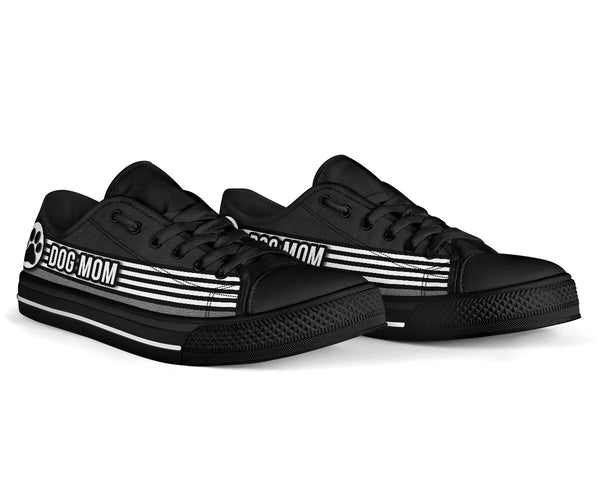 Dog Mom 9 Line Circle - Low TopShoe - Love Love Top Shoes
