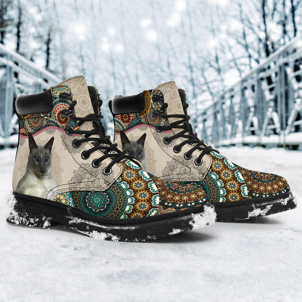 Cat - Vintage Mandala Asboot Sky Kd - Love All Season Boots