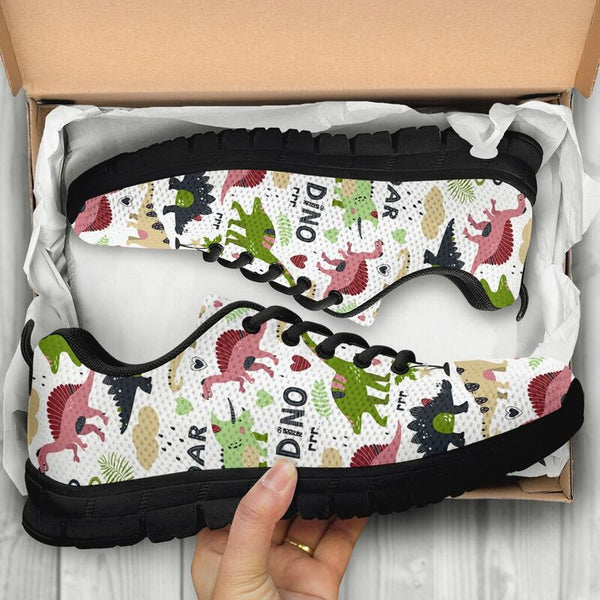 Dino Saurus Wild Friend Shoes Black Sneakers, Running Shoes, Shoes For Women, Shoes For - Love Sneakers